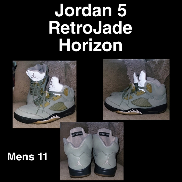Jordan 5 Retro Jade Horizon - Picture 1 of 1